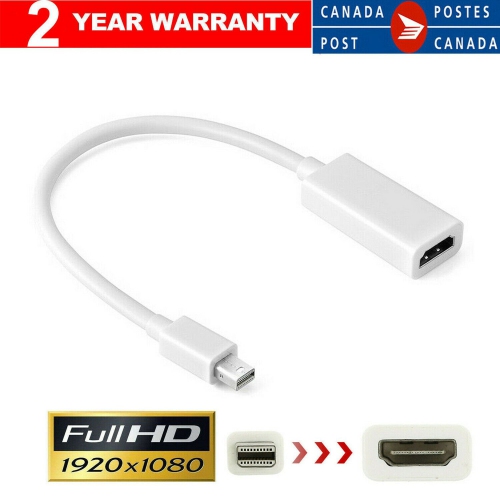 Mini DisplayPort DP Display Port to HDMI Adapter Cable For Microsoft Surface Pro