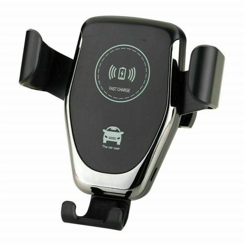10W QI Wireless Fast Charger Car Mount Holder Stand Phone Charging Smart Sensor