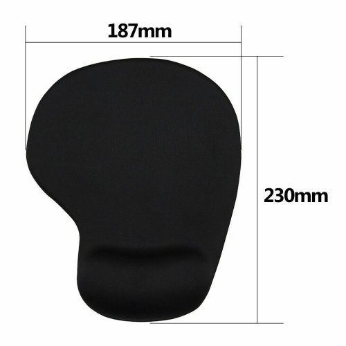 Tapis de souris ergonomique en gel de silicone pour repose-poignet de confort