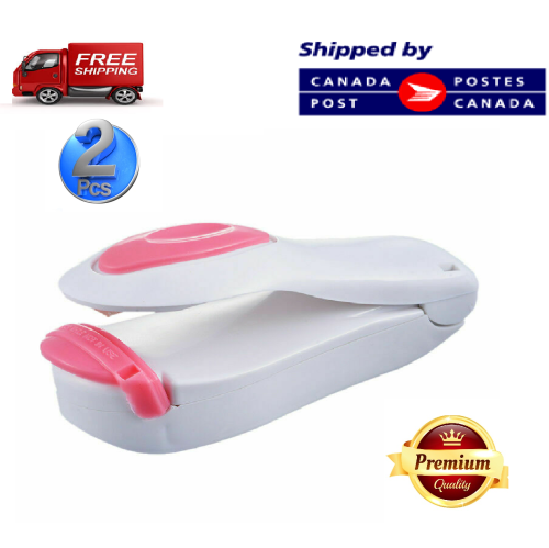 2 PCS Mini Heat Sealing Machine Bag Heat Sealer Plastic Bags Package Sealing