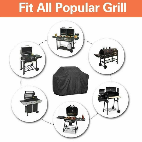 Housse de barbecue au gaz de 57&nbsp;po pour barbecue étanche, protection robuste, extérieur, CA