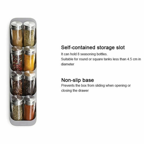 new Kitchen Drawer Organiser Cutlery Tray Insert Cabinet Utensil Storage Box CA