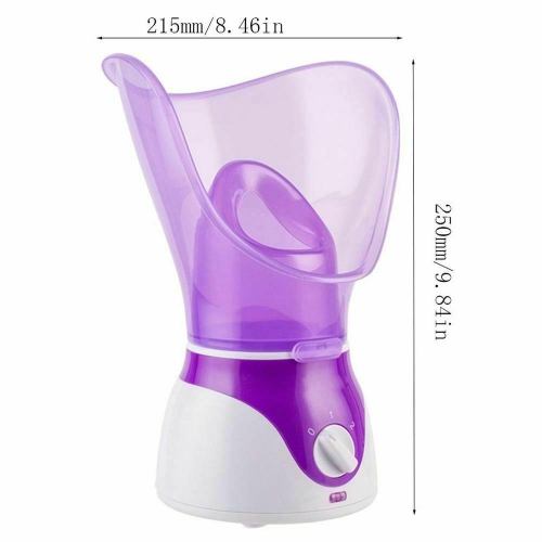 SPA Pores Steam Sprayer Skin Sauna Facial Face Nose Mist Hot Thermal Steamer CA