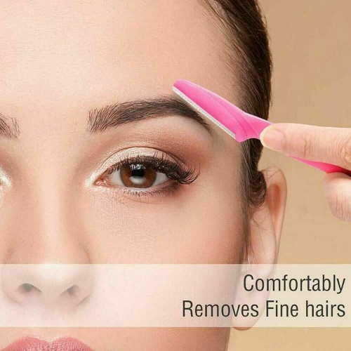3X Women Eyebrow Razor Trimmer Face Hair Removal Safety Shaper Shaver Tool CA