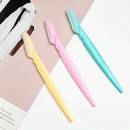3X Women Eyebrow Razor Trimmer Face Hair Removal Safety Shaper Shaver Tool CA