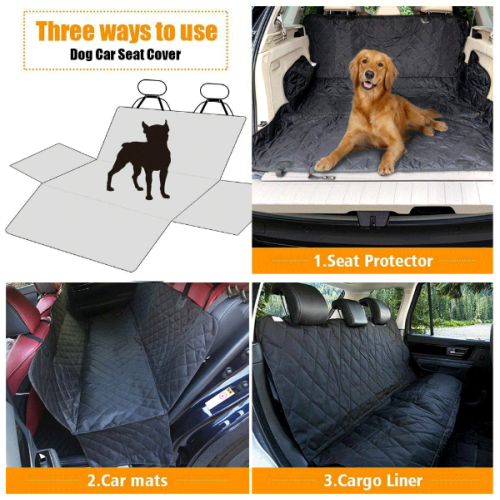 Premium Pet Back Car Seat Cover NonSlip Waterproof Pet Cat Hammock Protector Mat