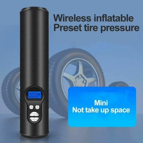 Mini compresseur d'air portatif gonfleur de pneu pompe portative