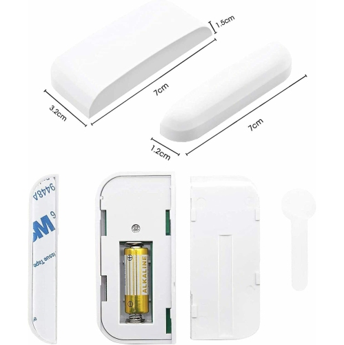 Waterproof Wireless Doorbell Kit 4 Volume Levels for Home,Office,Shops,Classroom