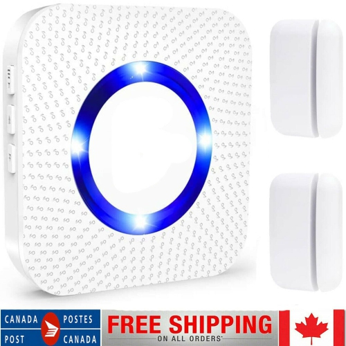 Waterproof Wireless Doorbell Kit 4 Volume Levels for Home,Office,Shops,Classroom