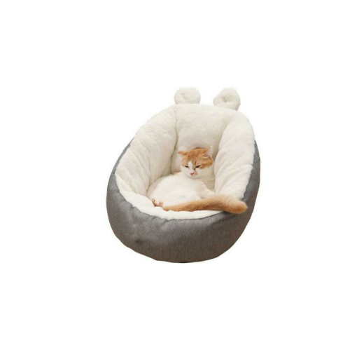 Image 1 of 7.. Puppy Cat Pets Soft Washable Bed Warm Cosy Round Cushion Sleeping Mat Cave Sofa