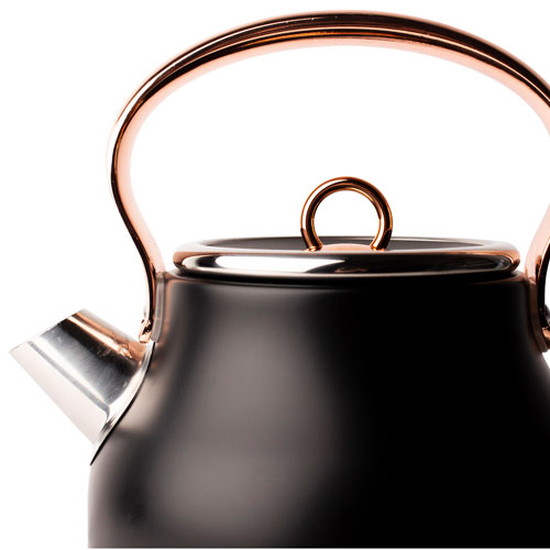 Bouilloire électrique Heritage d'Haden - 1,7 l - Noir