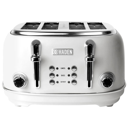 Haden Heritage Toaster - 4-Slice - White