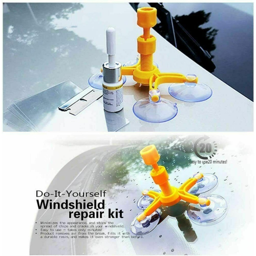 Automotive Glass Nano Repair Fluid Fix Car Windshield Resin Chip Window Crack