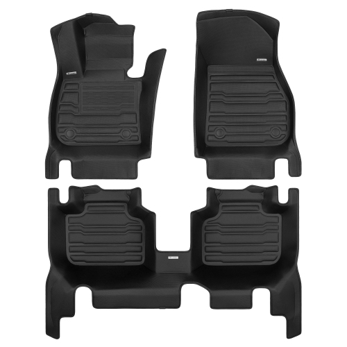 TUXMAT  - for Bmw X1 2016-2022 Models - Custom Car Mats - Maximum Coverage, All Weather, Laser Measured - This Full Set Includes 1St And 2Nd Rows