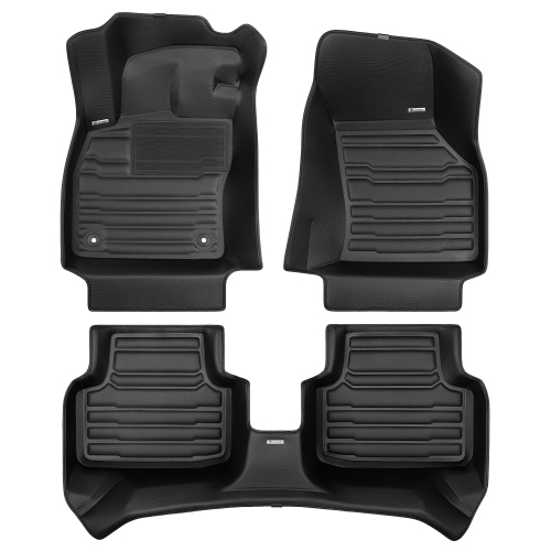 TUXMAT  - for Volkswagen Jetta 2019-2026 Models - Custom Car Mats - Maximum Coverage, All Weather, Laser Measured - This Full Set Includes 1St And