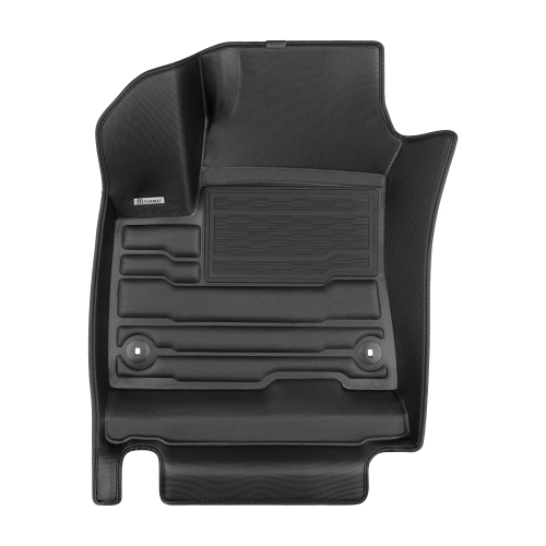 TuxMat - For Kia Soul Electric 2020-2023 Models - Custom Car Mats - Maximum Coverage, All Weather, Laser Measured - This Full Set Includes 1st and