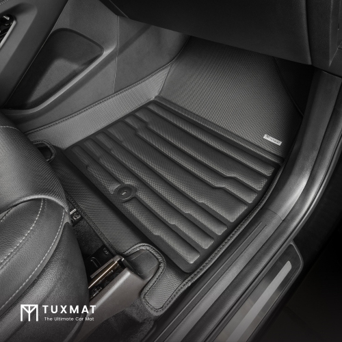 TuxMat - For Kia Telluride 7-Seater 2020-2025 Models - Custom Car Mats - Maximum Coverage, All Weather, Laser Measured - This Full Set Includes 1st,