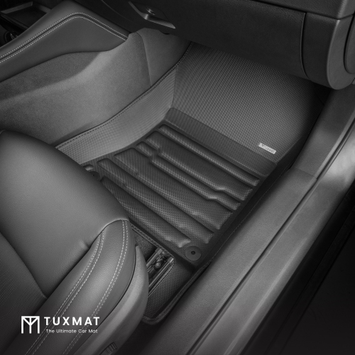 TuxMat - For Nissan Altima 2019-2026 Models - Custom Car Mats - Maximum Coverage, All Weather, Laser Measured - This Full Set Includes 1st and 2nd