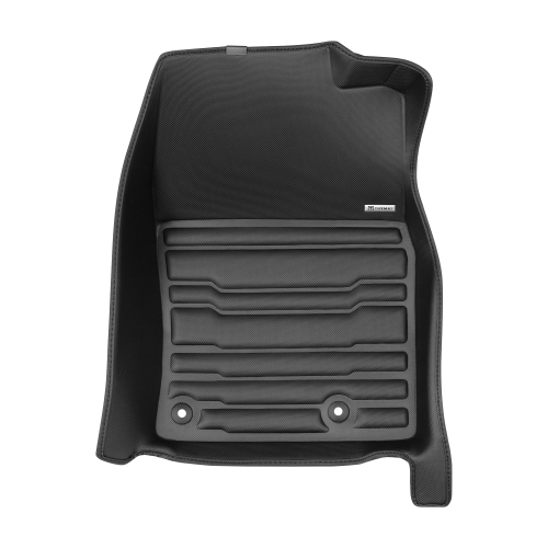 TuxMat - For Mazda 3 AWD 2019-2026 Models - Custom Car Mats - Maximum Coverage, All Weather, Laser Measured - This Full Set Includes 1st and 2nd Rows