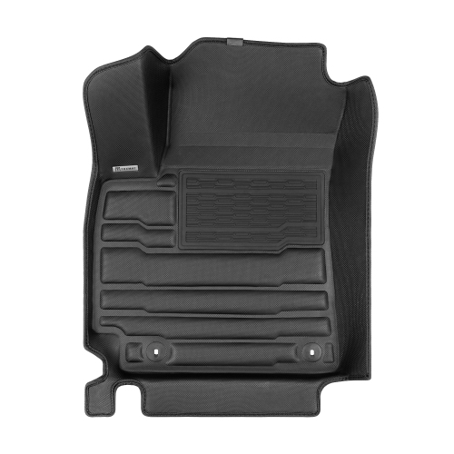 TuxMat - For Kia Seltos 2020-2023 Models - Custom Car Mats - Maximum Coverage, All Weather, Laser Measured - This Full Set Includes 1st and 2nd Rows