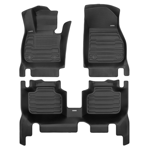 TUXMAT  - for Bmw X2 2018-2023 Models - Custom Car Mats - Maximum Coverage, All Weather, Laser Measured - This Full Set Includes 1St And 2Nd Rows