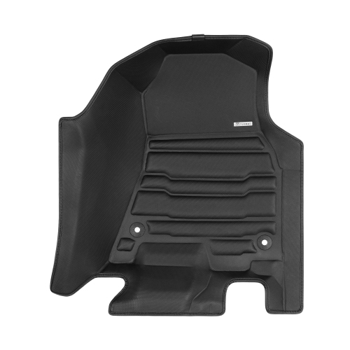 TuxMat - For Dodge Ram 1500 Crew Cab 2019-2024 Models - Custom Car Mats - Maximum Coverage, All Weather, Laser Measured - This Full Set Includes 1st