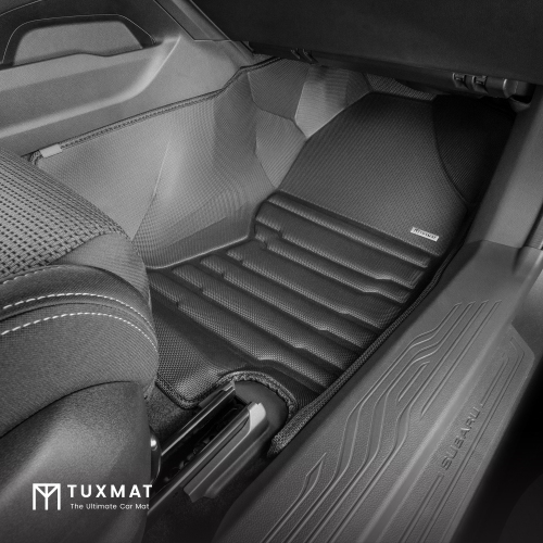 Tuxmat - pour les modèles Subaru Outback 2020-2025 - Tapis de voiture personnalisé - Couverture maximale, toutes saisons, laser mesuré - cet ensemble