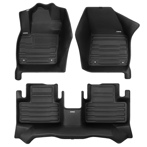 TUXMAT  - for Volvo Xc40 2019-2026 Models - Custom Car Mats - Maximum Coverage, All Weather, Laser Measured - This Full Set Includes 1St And 2Nd Rows
