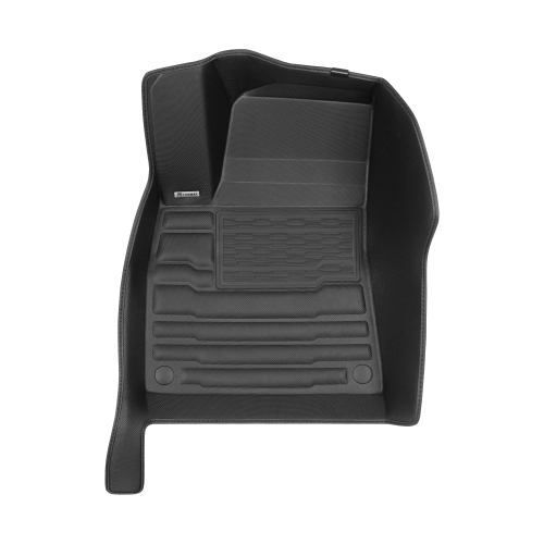 TuxMat - For Tesla Model 3 2017-2023 Models - Custom Car Mats - Maximum Coverage, All Weather, Laser Measured - This Full Set Includes 1st and 2nd