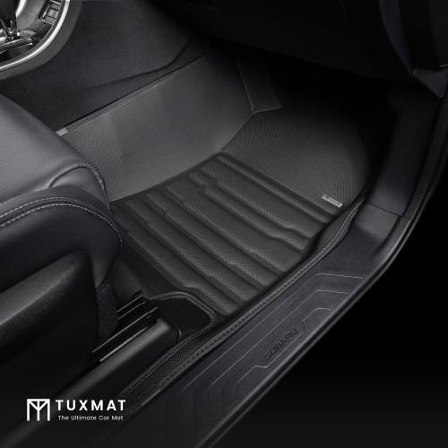 TuxMat - For Subaru Ascent 7-Seater 2019-2026 Models - Custom Car Mats - Maximum Coverage, All Weather, Laser Measured - This Full Set Includes 1st,