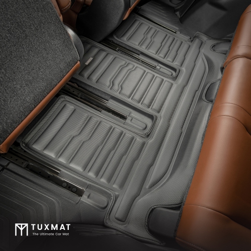 TuxMat - For Subaru Ascent 7-Seater 2019-2026 Models - Custom Car Mats - Maximum Coverage, All Weather, Laser Measured - This Full Set Includes 1st,