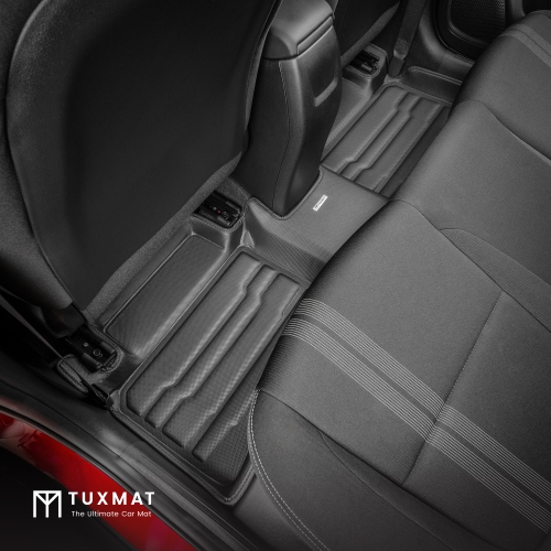 TuxMat - Pour les modèles Hyundai Venue 2020-2026 - Tapis d'auto personnalisés - Couverture maximale, toutes saisons, mesurée au laser - Cet ensemble