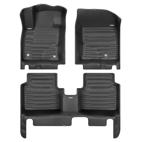 TUXMAT  - for Lincoln Corsair 2019-2026 Models - Custom Car Mats - Maximum Coverage, All Weather, Laser Measured - This Full Set Includes 1St And 2Nd