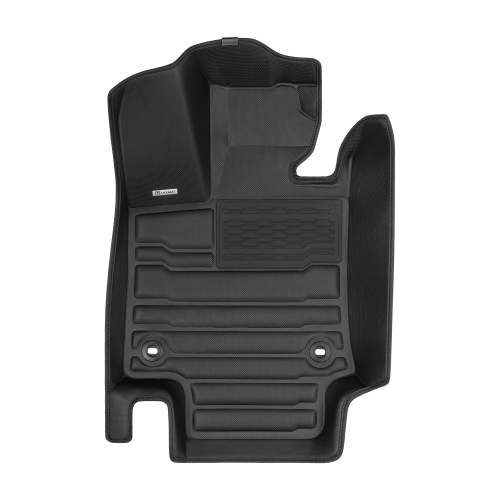 TuxMat - For Toyota Venza 2021-2024 Models - Custom Car Mats - Maximum Coverage, All Weather, Laser Measured - This Full Set Includes 1st and 2nd Rows