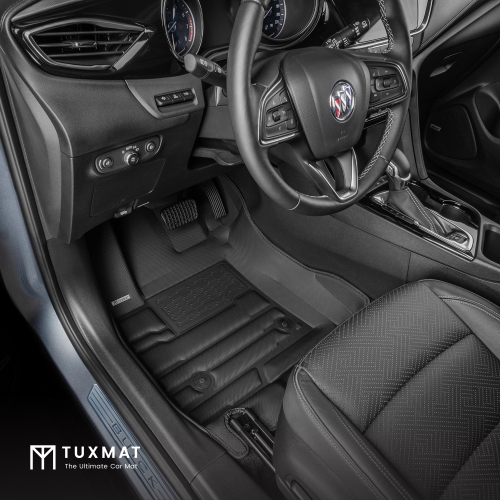 Tapis TuxMat - Pour les modèles Buick Encore GX AWD 2020-2026 - Tapis d'auto sur mesure - Couverture maximale, toutes saisons, mesurée au laser - Cet
