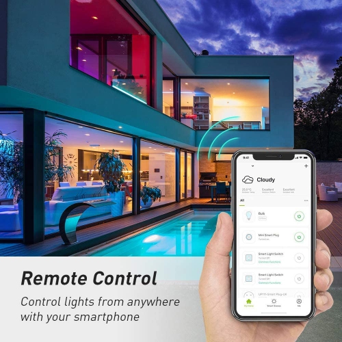 WiFi Smart Spotlight, Sebami 10W Smart Wifi Bulb LED Bulb Warm / Cold & RGB Lights Dimmable Smart WiFi LED Bulb Voice Control by Amazon Alexa and