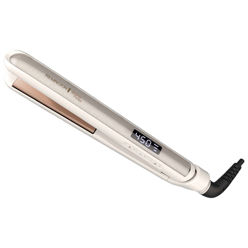 Remington Shine Therapy 1" Hair Straightener - Champagne