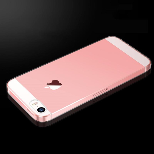 PANDACO Étui souple ajusté pour iPhone 5/5s/SE (Transparent)
