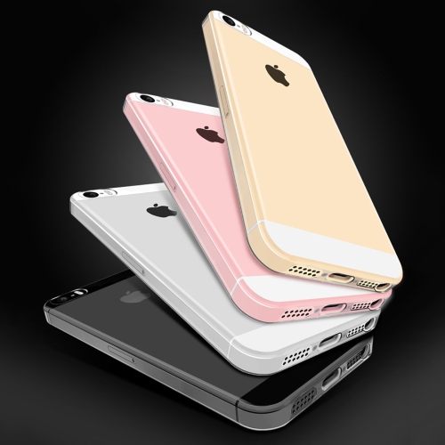 PANDACO Étui souple ajusté pour iPhone 5/5s/SE (Transparent)