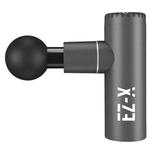 EZ-X Mini 2.0 Premium Percussion Massage Gun -Pocket size -Extra Power -Extra Quiet -Lightweight Massager [with Carrying Case] - Dark Grey