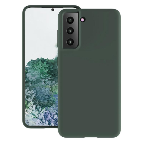 PANDACO Soft Shell Matte Forest Green Case for Samsung Galaxy S21+