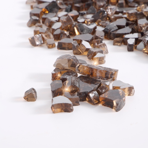 Empava 10 lbs. 1/2-in Captivating Copper Reflective Tempered Fire Glass for Gas Fire Pit