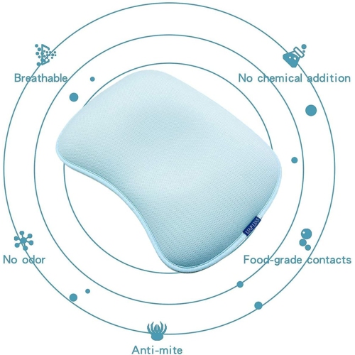 Baby Pillow for Newborn Infant Flat Head Baby Pillow for Sleeping Baby Head Shaping Pillow for 0-12 Months Newborn Head Shaping Pillow Washable Corn