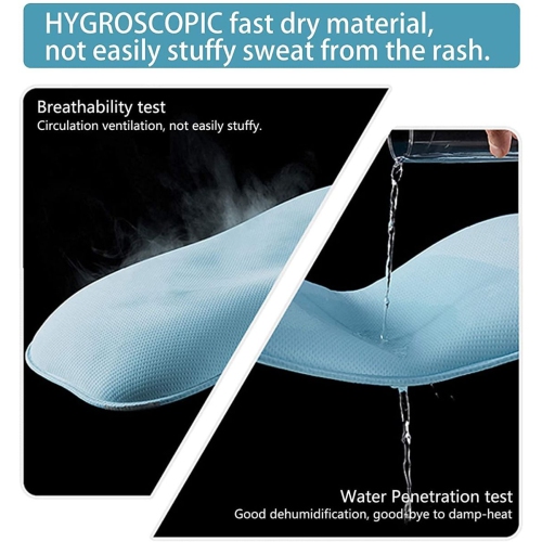 Baby Pillow for Newborn Infant Flat Head Baby Pillow for Sleeping Baby Head Shaping Pillow for 0-12 Months Newborn Head Shaping Pillow Washable Corn