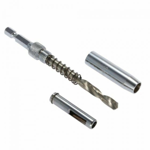 ISTAR Vix Bits Self Centering Clic Change Door Hinge Drill Bit Set, 5/64", 7/64", 9/64", 11/65", 5mm, 13/64", 1/4"