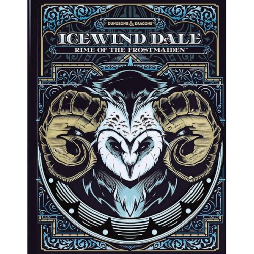 Dungeons & Dragons RPG: Ice Wind Dale- Rime of The Frostmaiden Alternate Cove [Hardcover Book]