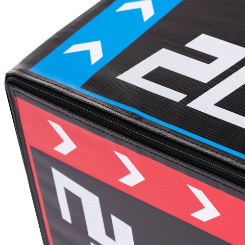 PRISP Foam Plyometric Jump Box - 20" 24" 30" Soft Adjustable Plyo Box, 68lb