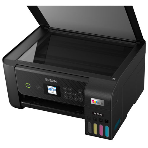 Epson EcoTank ET-2800 Imprimante couleur tout-en-un sans cartouche sans fil  avec numérisation et copie – L'imprimante domestique de base idéale – Noir  : : Fournitures pour le bureau