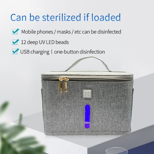 UV LED Light Disinfection Sanitizer Portable Bag