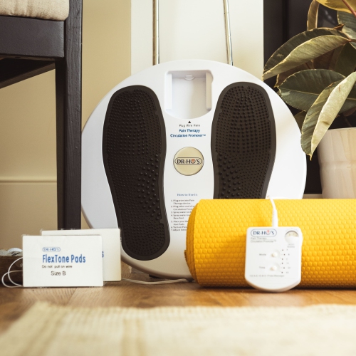 DR-HO'S Circulation Promoter - Deluxe Package - includes DR-HO'S Circulation Promoter, 20 Regular Body Pads, 6 Large Body Pads, Circulation Promoting